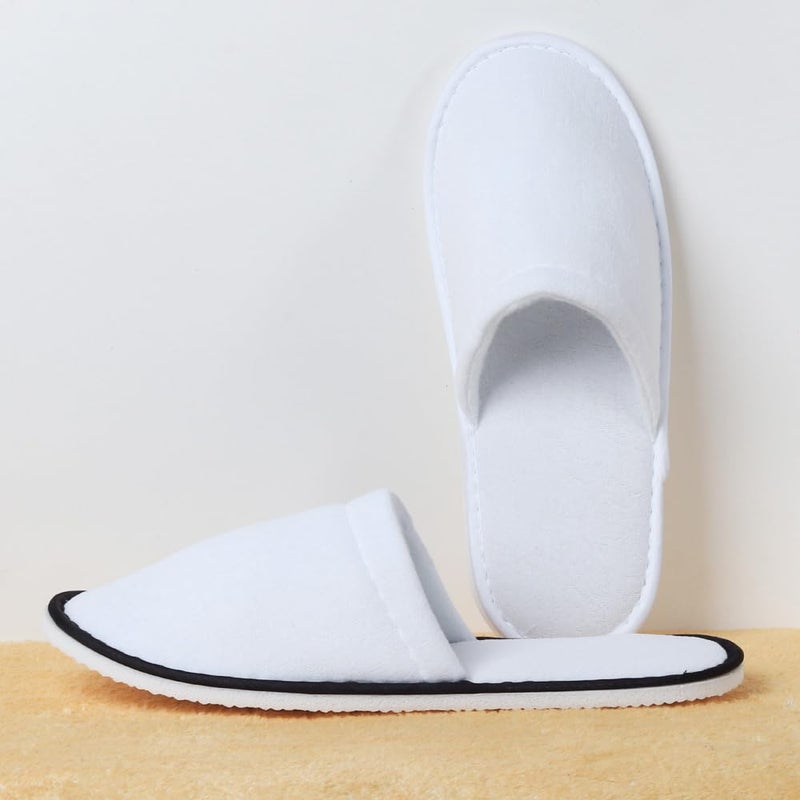 Yeios 20 Pairs Disposable Slippers for Guests Hotel Slippers Spa Slippers Non-slip Washable House Slipper Bulk for Adult for Men and Women - Image 2